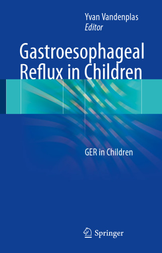 Gastroesophageal Reflux in Children Gerd in Children