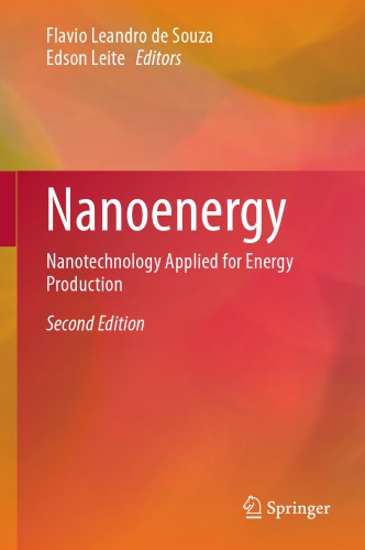 Nanoenergy : nanotechnology applied for energy production