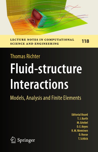 Fluid-structure interactions : models, analysis and finite elements