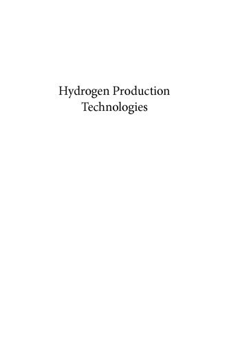 Hydrogen production technologies