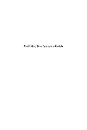 First hitting time regression models : lifetime data analysis based on underlying stochastic processes