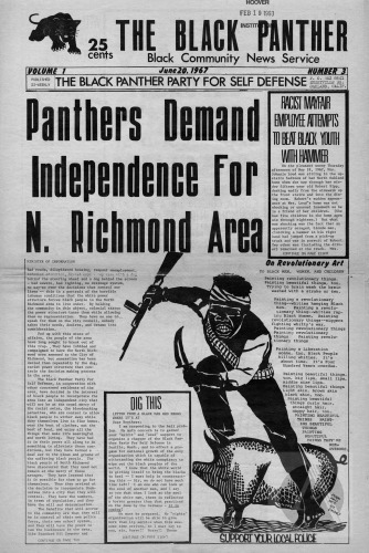 The Black Panther newspaper