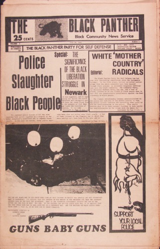 The Black Panther newspaper