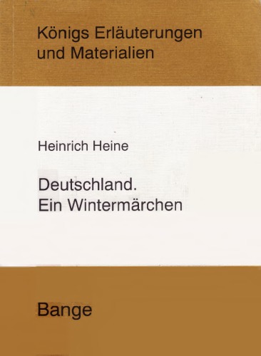Heinrich Heine, Ein Wintermärchen
