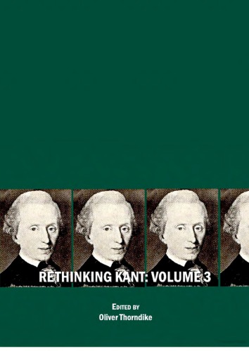 Rethinking Kant. Volume 3