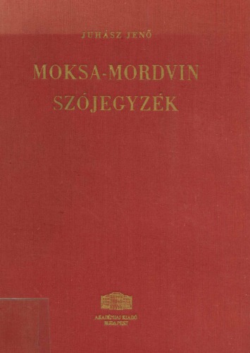 Moksa-mordvin szójegyzék