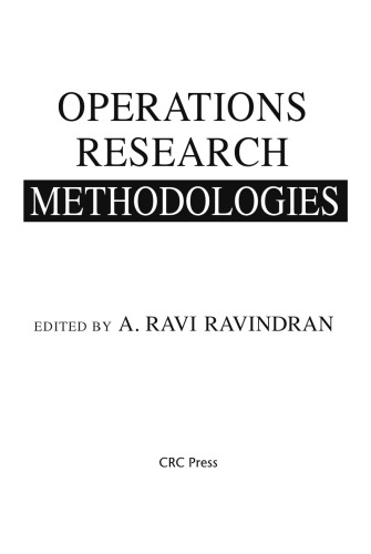 Operations Research Methodologies