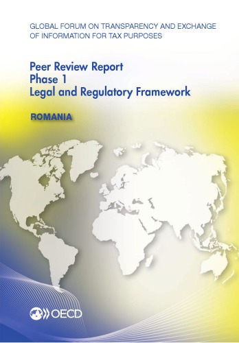 Romania 2015 : Phase 1: Legal and Regulatory Framework