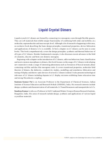 Liquid Crystal Dimers