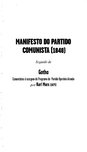 Manifesto do Partido Comunista