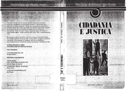 Cidadania e Justiça - A política social na ordem brasileira