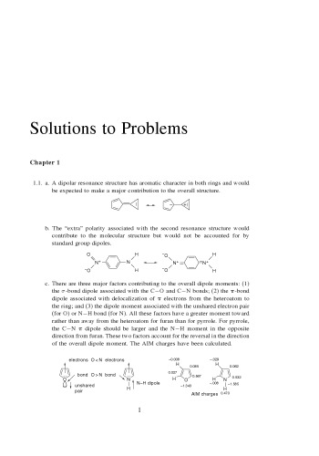 Solutions Manual for Advanced Organic Chemistry Part A: Structure and Mechanisms