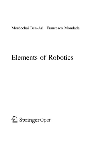 Elements of Robotics