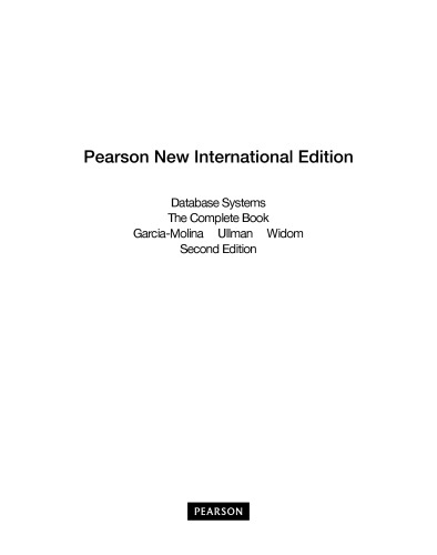 Database Systems. The Complete Book   2nd ed.