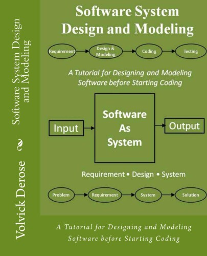 Software System Design and Modeling: A Tutorial for Designing and Modeling Software before Starting Coding