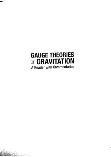 Gauge Theories of Gravitation - A Reader with Commentaries