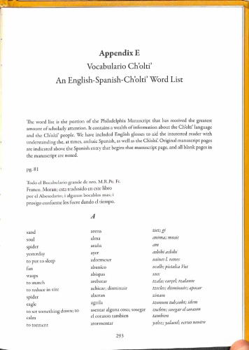 Colonial Ch’olti’: The Seventeenth-Century Morán Manuscript