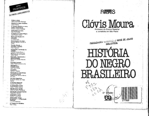 História do negro brasileiro