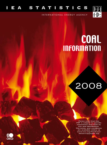 Coal information : 2008 : with 2007 data.