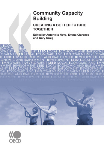 Community capacity building : creating a better future together