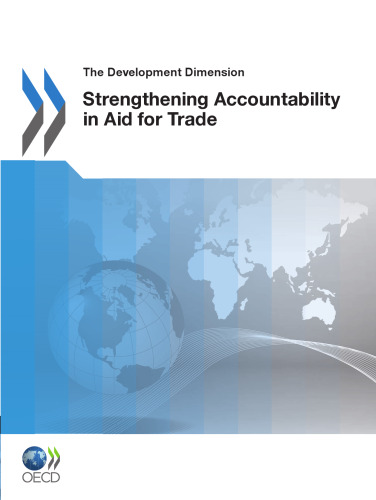 Strengthening accountability in aid for trade.