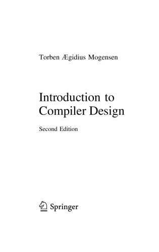 Introduction to Compiler Design