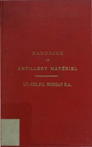 Handbook of artillery matériel