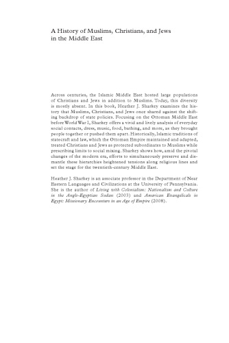 A History of Muslims, Christians, and Jews in the Middle East