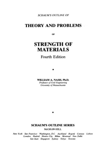 Schaum's Outline of Strength of Materials