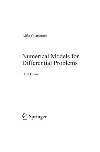 Numerical Models for Differential Problems