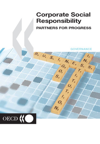 Corporate Social Responsibility : Partners for Progress.