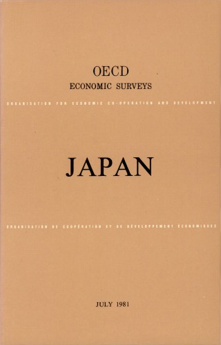 Oecd Economic Surveys : Japan 1980-1981.