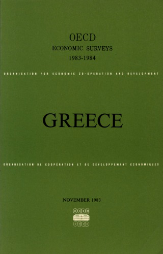 Oecd Economic Surveys : Greece 1983-1984.