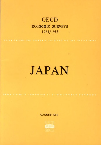 Oecd Economic Surveys : Japan 1984-1985.