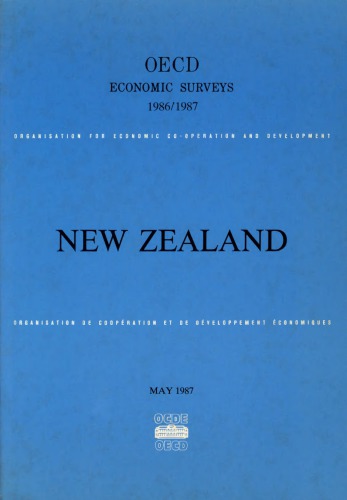 OECD economic surveys : New Zealand.