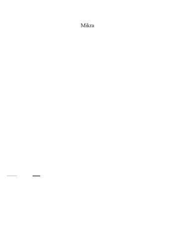 Mikra : Text, Translation, Reading and Interpretation of the Hebrew Bible in Ancient Judaism and Early Christianity