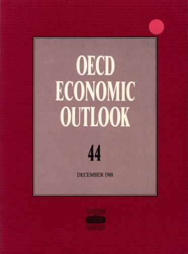OECD economic outlook. 44.