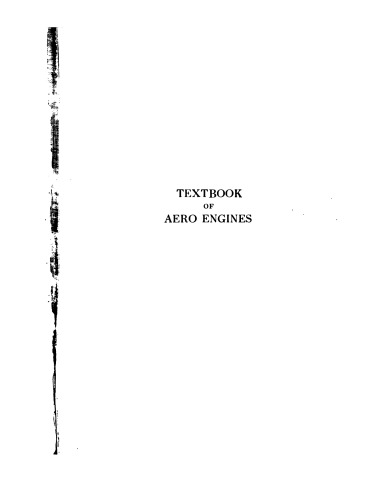Textbook of Aero Engines