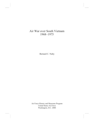 Air War over South Vietnam 1968–1975