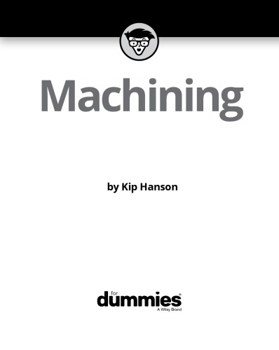 Machining For Dummies