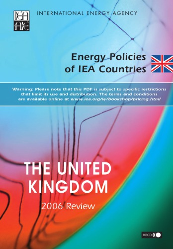 Energy policies of IEA countries United Kingdom 2006 review