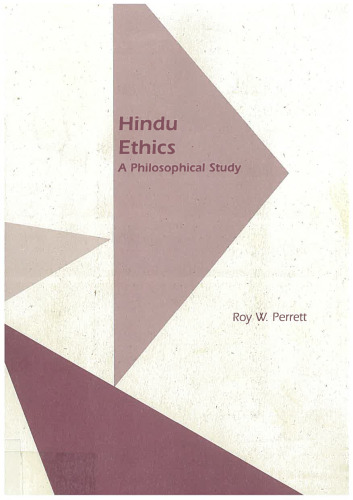 Hindu Ethics: A Philosophical Study