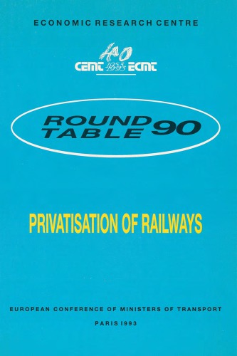Transport infrastructure and systems for a new Europe : report of the 95. Round Table on Transport Economics, held in Paris on 18th - 19th March 1993
