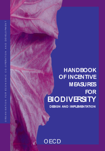Handbook of incentive measures of biodiversity : design and implementation