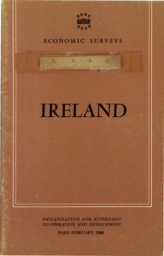 OECD Economic Surveys : Ireland 1966.
