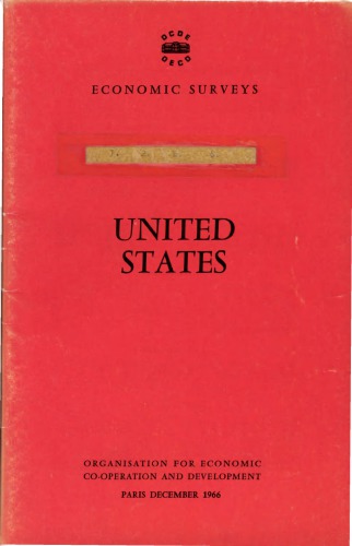 OECD Economic Surveys : United States 1966.