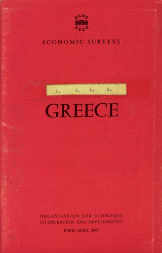 OECD Economic Surveys: Greece 1967