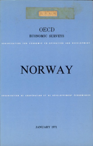 OECD Economic Surveys : Norway 1971.