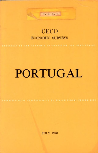 OECD Economic Surveys: Portugal 1970