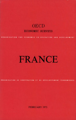 OECD Economic Surveys : France 1973.